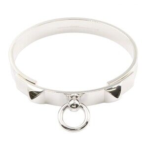 Hermes Collier De Chien Lg Bangle #310705H11B